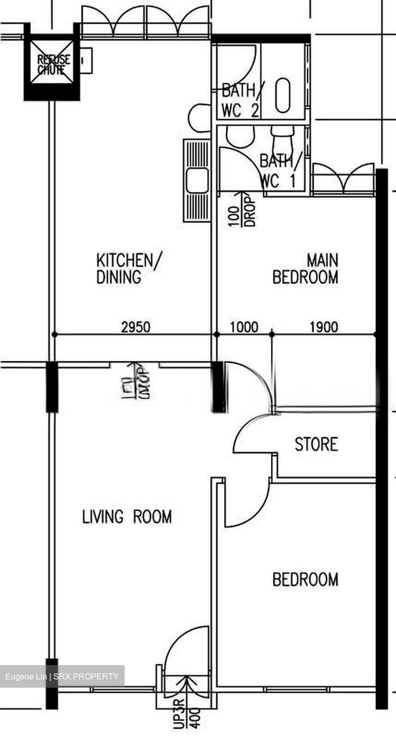 Blk 8 Saint George's Lane (Kallang/Whampoa), HDB 3 Rooms #543307691